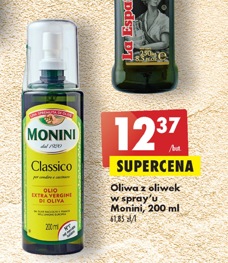 Oliwa z oliwek extra virgine spray Monini classico promocje