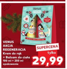 Balsam do ciała 250 ml + krem do rąk 100 ml Venus xoxo promocja w Kaufland