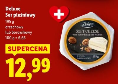 Ser pleśniowy orzechowy promocja w Lidl