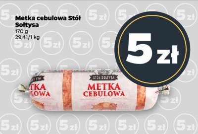Metka cebulowa Stół Sołtysa promocja w Netto