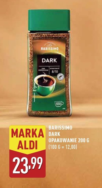 Kawa Barissimo dark promocja