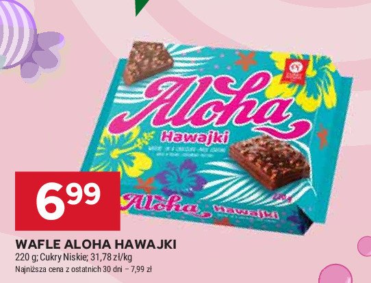 Wafelki aloha hawajki Cukry nyskie promocja