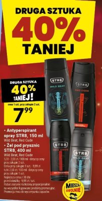 Żel pod prysznic STR8, 400 ml promocja w Twój Market