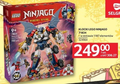 Klocki LEGO Ninjago 71834 promocja w Selgros