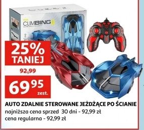 Auto sterowane jeżdżące po ścianie promocja w Kaufland