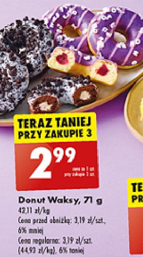 Donut waksy promocja