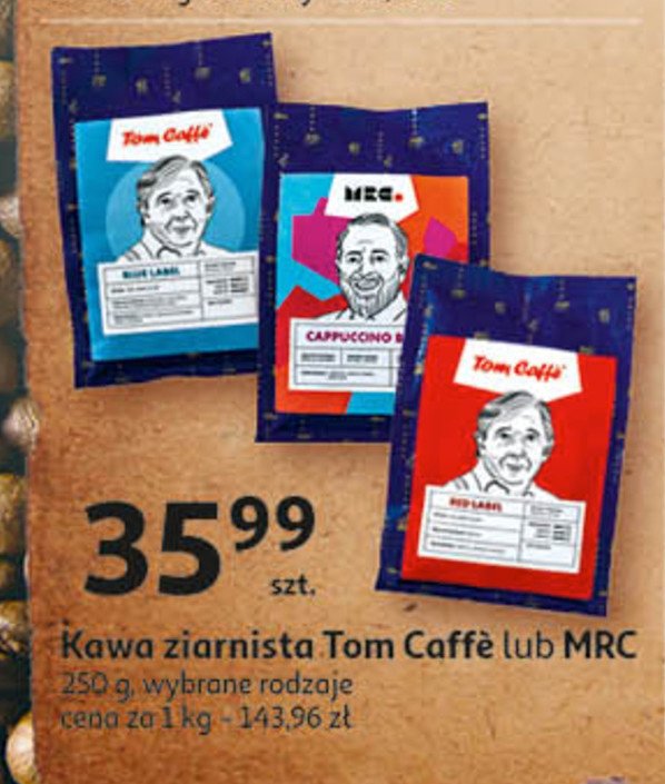 Kawa blue label Tommy cafe promocja