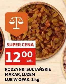 Rodzynki sułtańskie Makar promocja