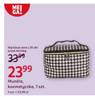 Kosmetyczka kuferek Mundia promocja w Rossmann