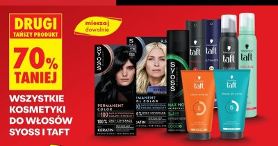 Kosmetyki do włosów wszystkie rodzaje promocja w Biedronka
