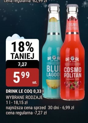 Drink Le Coq 0,33l promocja w bi1