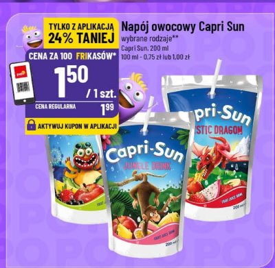 Napój owocowy Capri Sun wybrane rodzaje promocja w POLOmarket