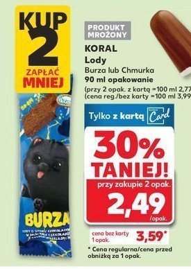 L贸d chmurka Koral promocja