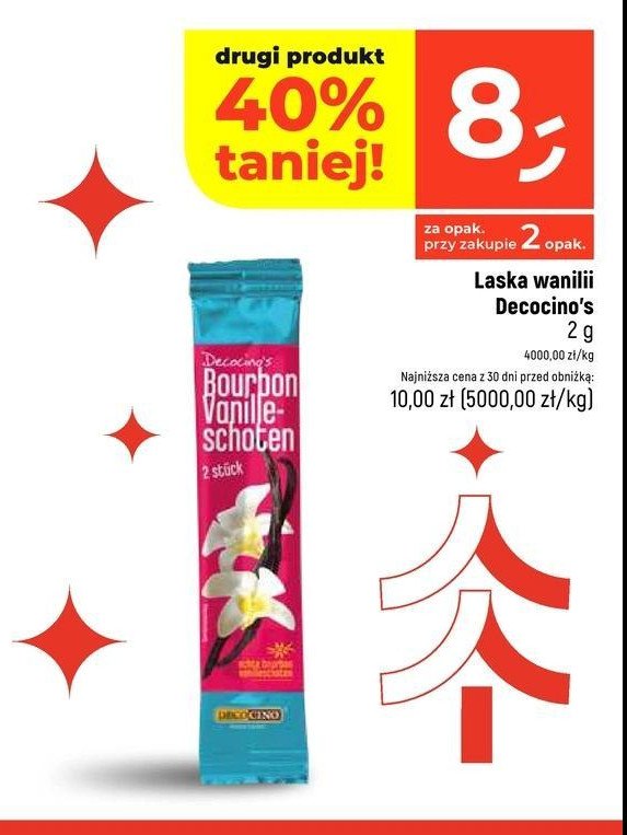 Laska wanilii Decocino promocja w Dealz