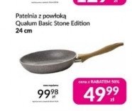 Patelnia z powłoka qualum basic stone 24 cm Ambition promocja w Carrefour