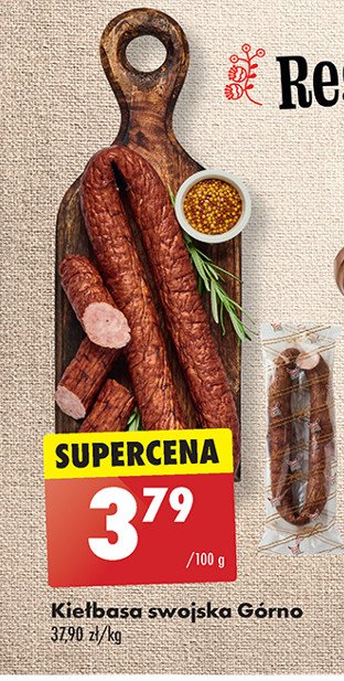 Kiełbasa swojska Smak górno promocja