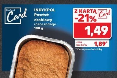 Pasztet drobiowy Indykpol promocja