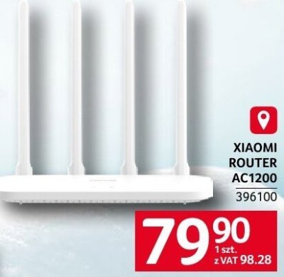 Router Xiaomi AC1200 promocja w Selgros