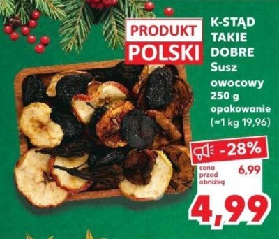 Susz owocowy 250 g  promocja w Kaufland