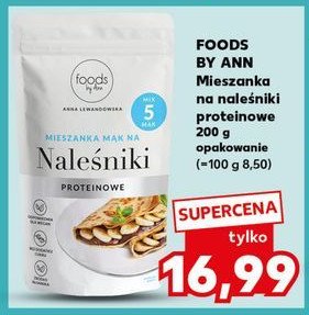 Mieszanka na naleśniki proteinowe Foods by ann promocja