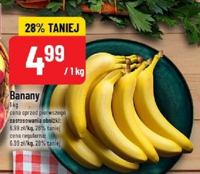Banany promocja w POLOmarket