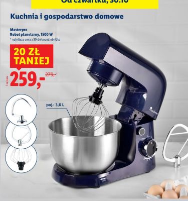Robot planetarny 1500W Masterpro promocja
