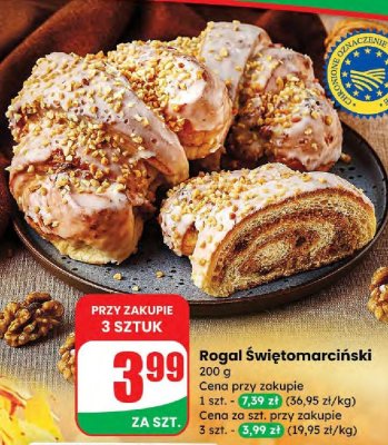 Rogal Świętomarcińśki promocja w Dino