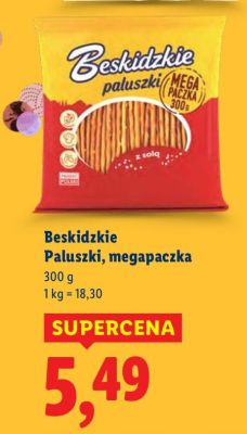Paluszki megapaczka promocja w Lidl