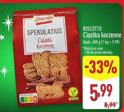 Ciastka korzenne promocja w Aldi