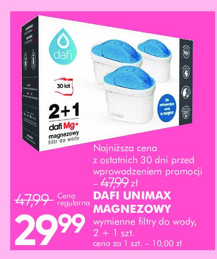 Wkład magnezowy classic Dafi promocja w Super-Pharm