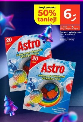 Chusteczki wyłapujące kolor Astro promocja w Dealz
