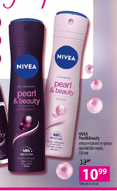 Antyperspirant Nivea pearl & beauty promocje