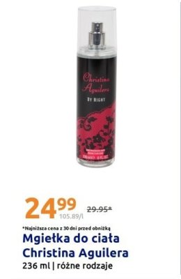 Mgiętka do ciała Christina Aguilera różne rodzaje promocja w Action