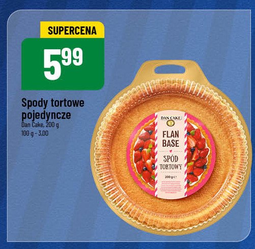 Spód tortowy jasny Dan cake promocja w POLOmarket