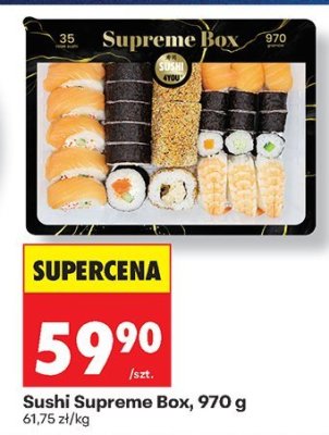 Sushi Supreme Box promocja w Biedronka