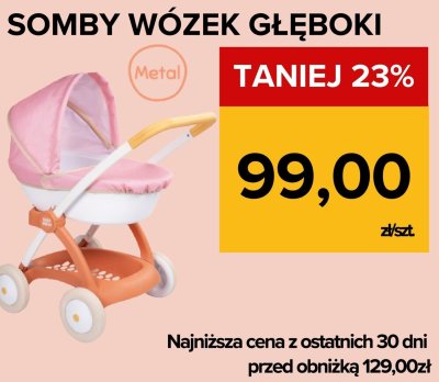 Wózek Głęboki Somby Metal promocja w Supeco