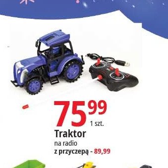 Traktor z przyczep膮 Adar promocja