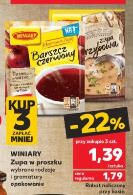 Barszcz czerwony Winiary promocja