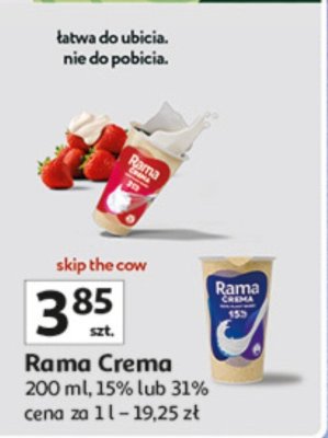 Rama Crema promocja w Auchan