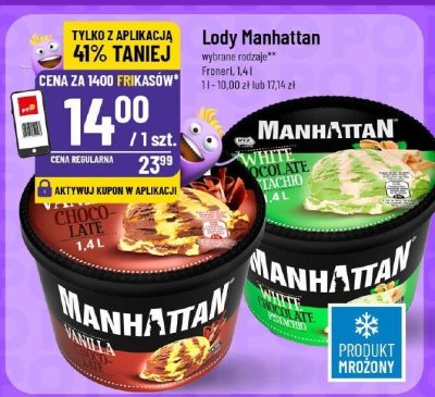 Lody Manhattan promocja w POLOmarket