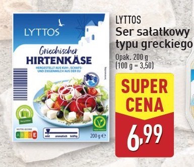 Ser sałatkowy typu greckiego Lyttos promocja