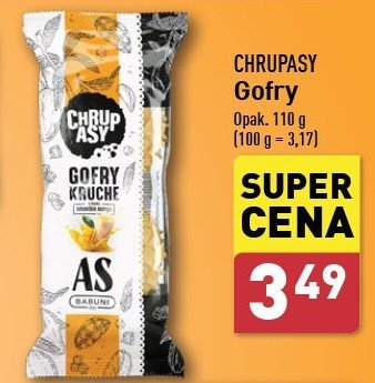 Gofry kruche CHRUPASY promocja