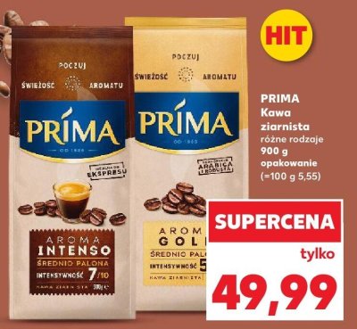 Kawa ziarnista różne rodzaje promocja w Kaufland