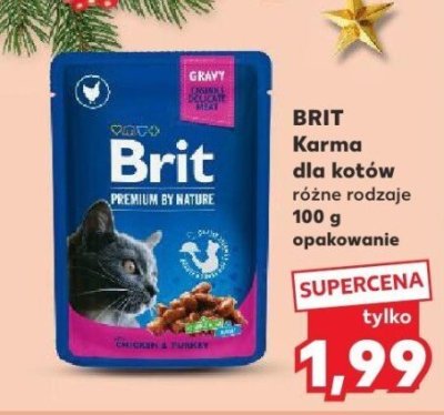 Karma dla kotów BRIT różne rodzaje promocja w Kaufland