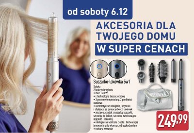 Suszarko-lokówka 5w1 promocja w Aldi
