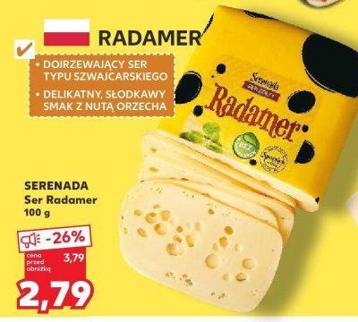 Ser Radamer promocja w Kaufland