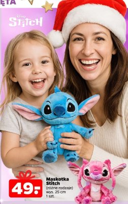 Maskotka Stitch różne rodzaje promocja w Netto