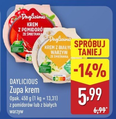 Zupa krem DAYLICIOUS promocja w Aldi