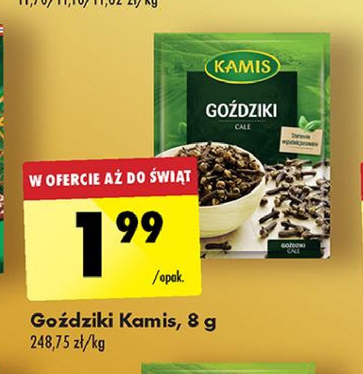 Goździki Kamis promocja w Biedronka