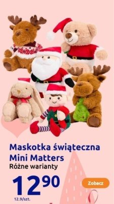 Maskotka świąteczna różne warianty promocja w Action